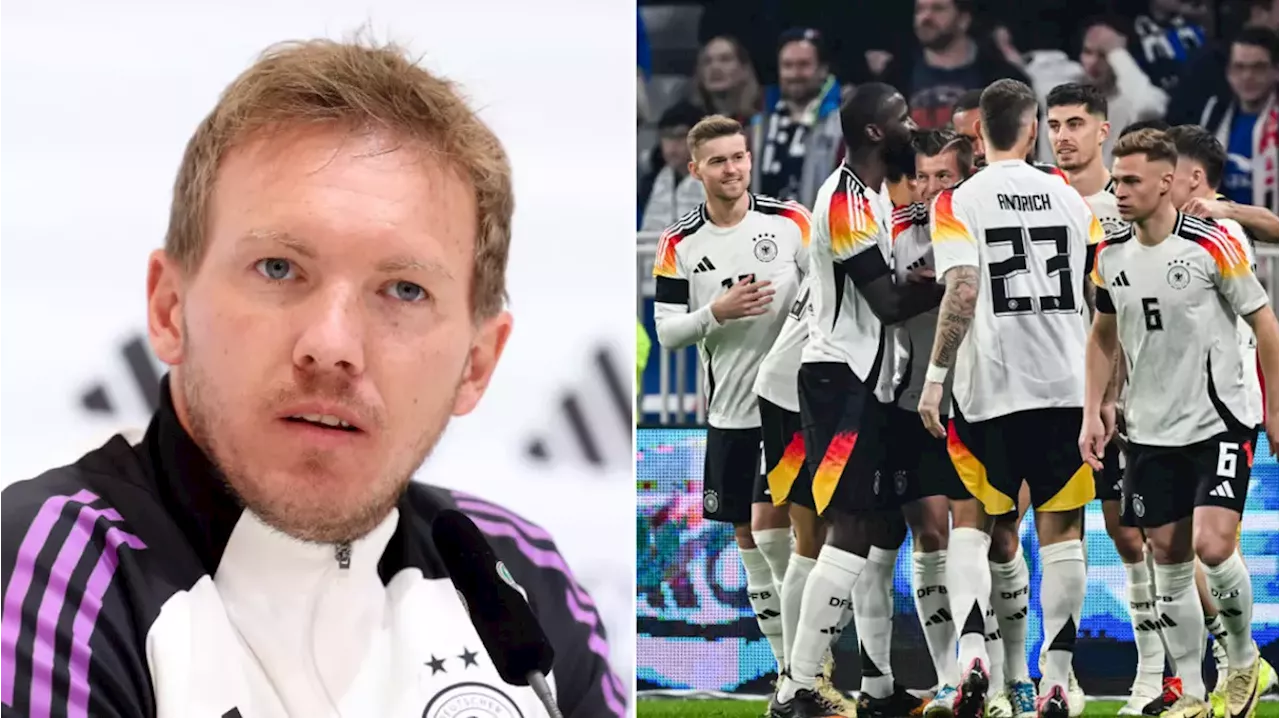 Germany boss Julian Nagelsmann hits out at 'racist' survey from broadcaster ahead of Euro 2024