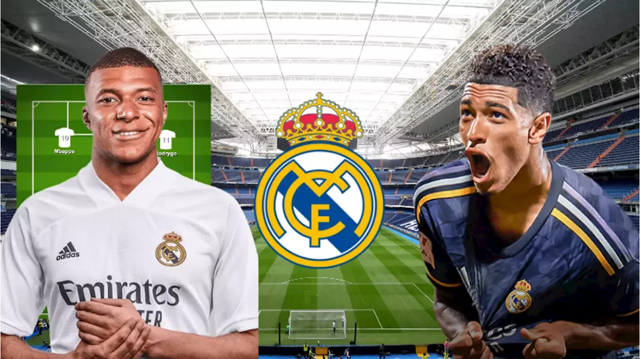 Real Madrid tipped to play 'ridiculous' formation next season with Kylian Mbappe and Jude Bellingham