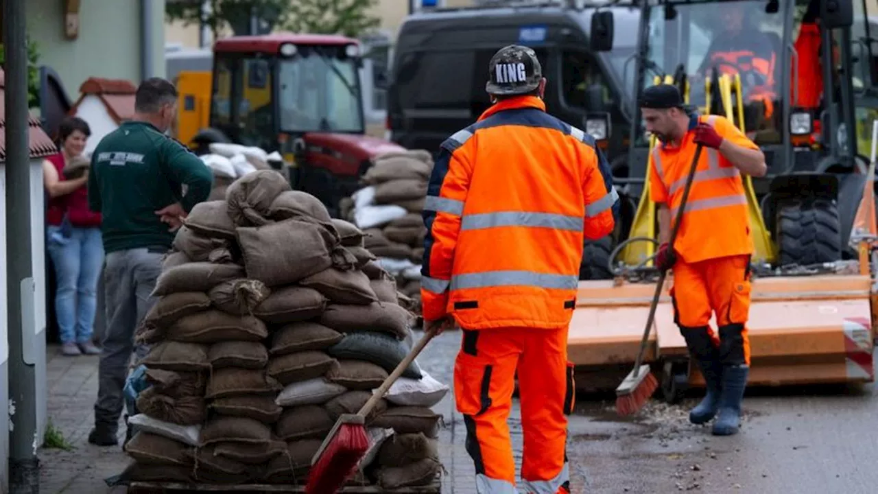 Hochwasser: SPD und Grüne in Bayern: Soforthilfe für Flut-Betroffene