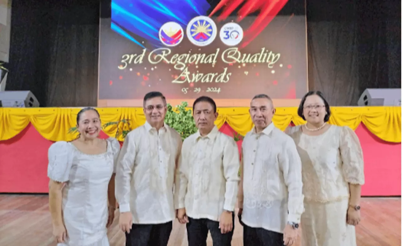 CHMSU recieves five CHED regional quality awards