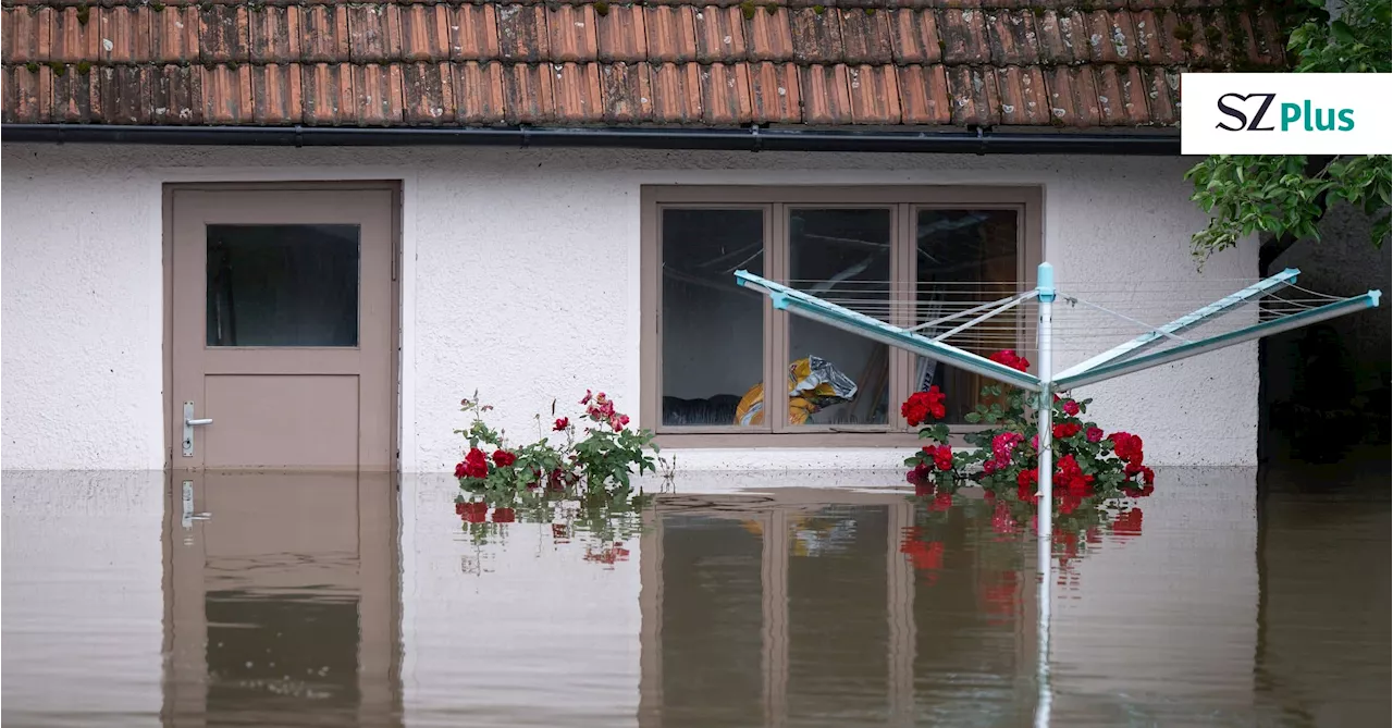 Wetter in Bayern: Hochwasser und Überflutung in Bildern