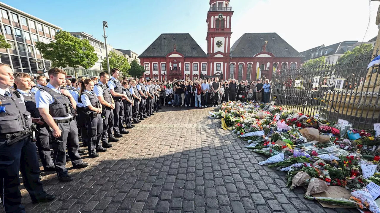 Messerangriff in Mannheim: Bundesanwaltschaft übernimmt Ermittlungen