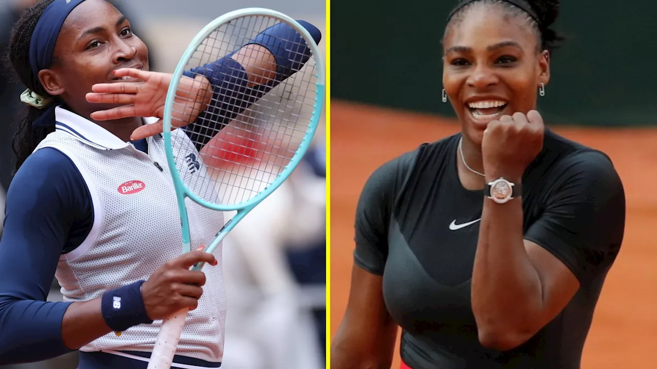 Coco Gauff joins Serena Williams, Iga Swiatek and forgotten French Open champion in rarefied air after...