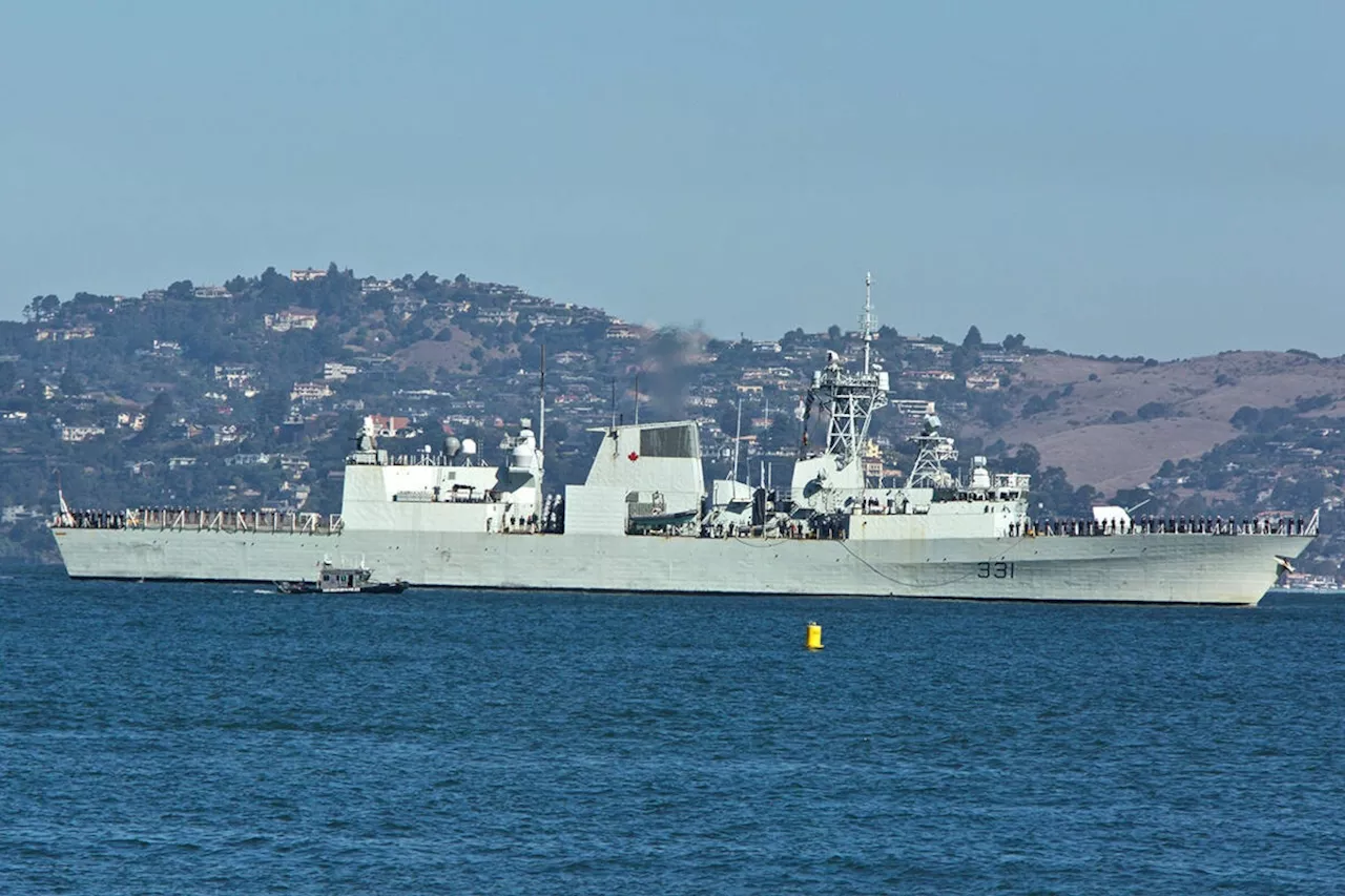 B.C.-based navy ships head east into tension in the Indo-Pacific