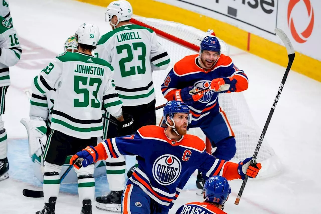 Edmonton Oilers beat Stars 2-1 in Game 6, advance to Stanley Cup final