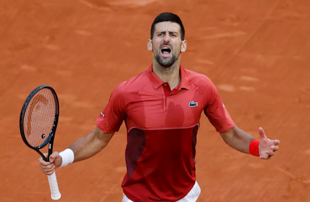 Djokovic stages French Open escape act, Medvedev out