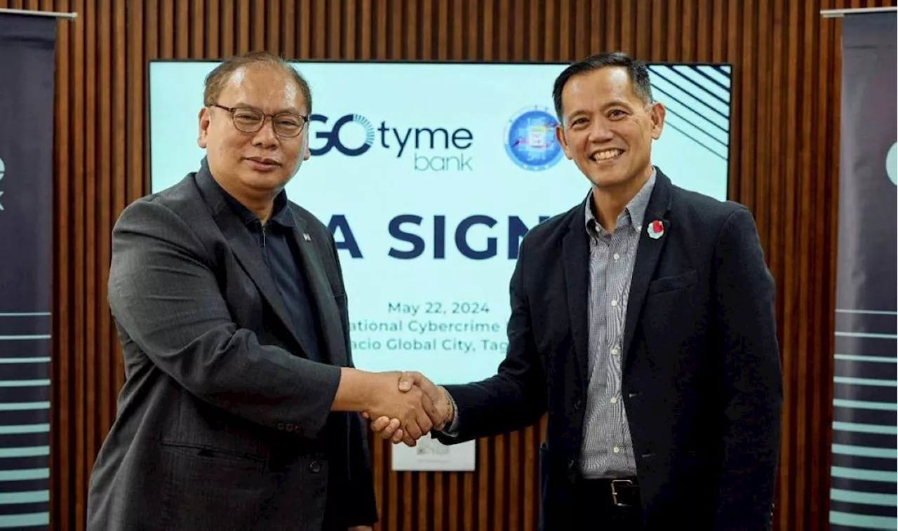 GoTyme Bank, CICC sign MoU to step up collaboration to fight financial fraud