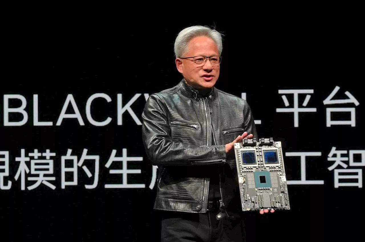 Nvidia boss unveils AI products