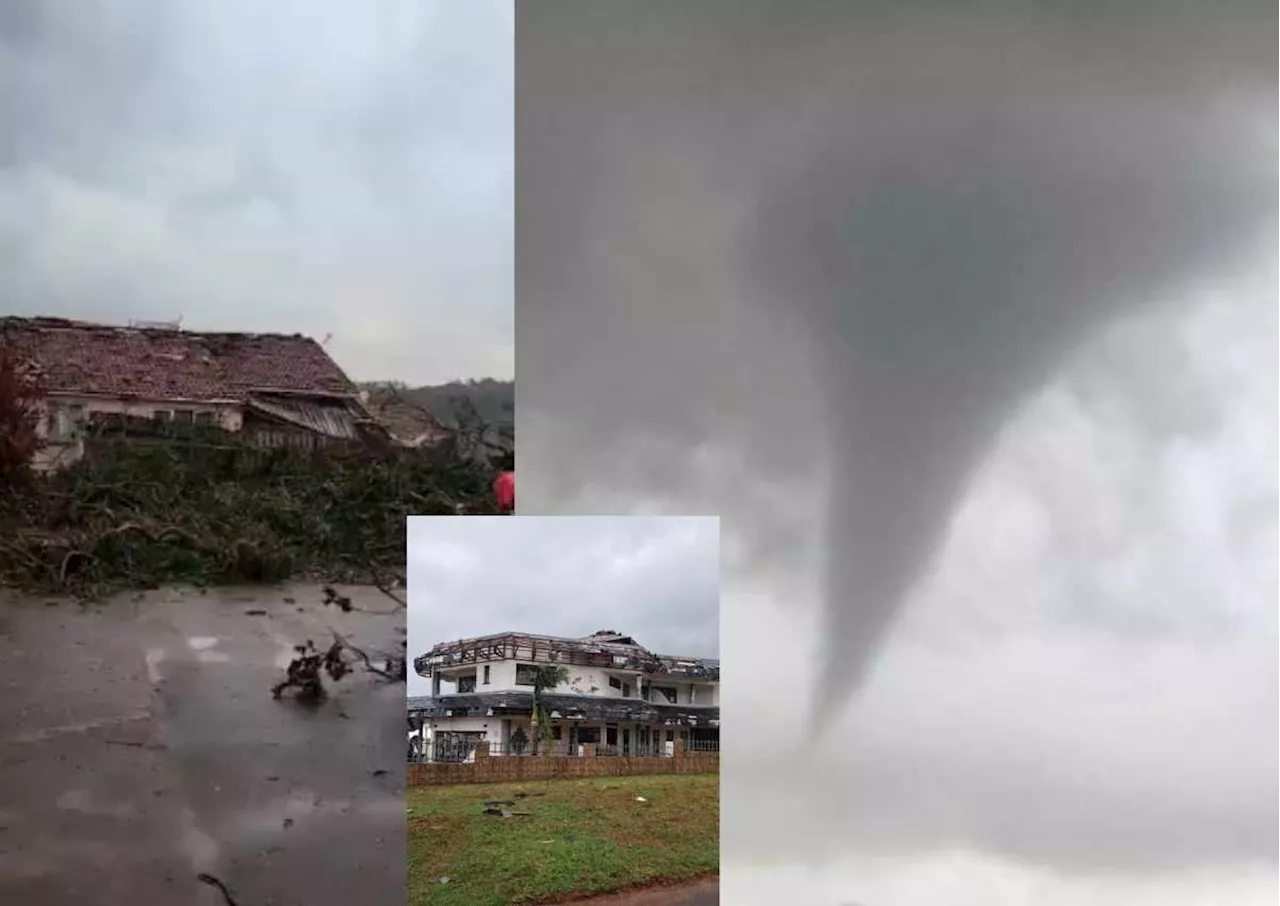 WATCH: Tornado and hailstorm wreak havoc in KZN