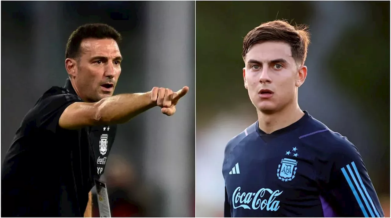 Lionel Scaloni explicó por qué no convocó a Paulo Dybala para la Copa América