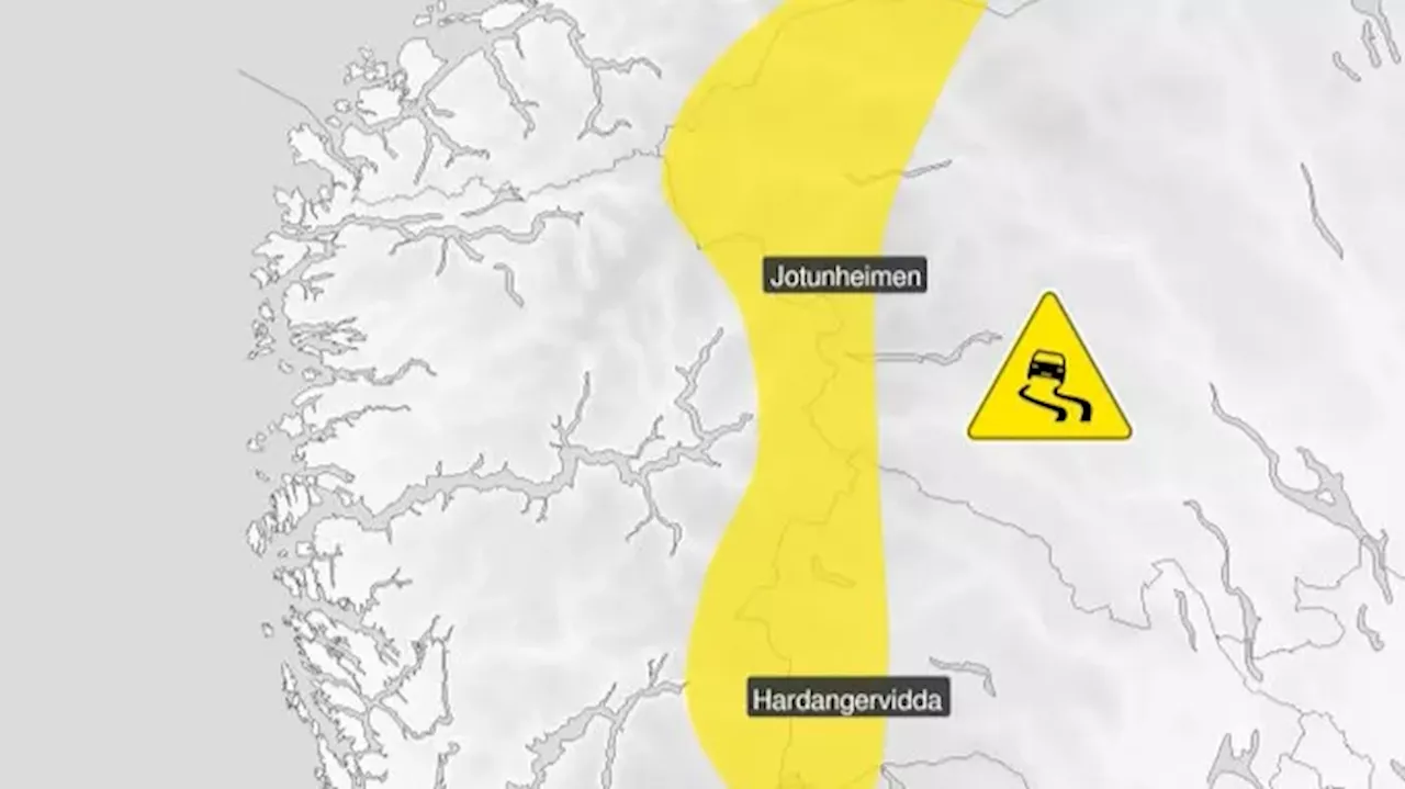 Sender ut farevarsel: Kan bli snø i fjellet