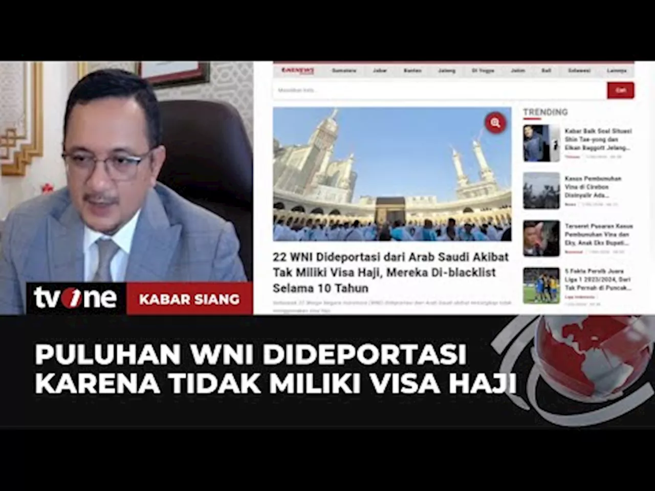 WNI Nekat Berhaji Tanpa Visa Haji akan Dideportasi dan Dicekal 10 Tahun