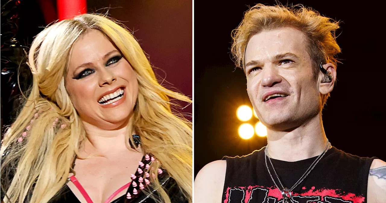 Avril Lavigne Joins Ex Deryck Whibley On Stage For Sum 41 Song