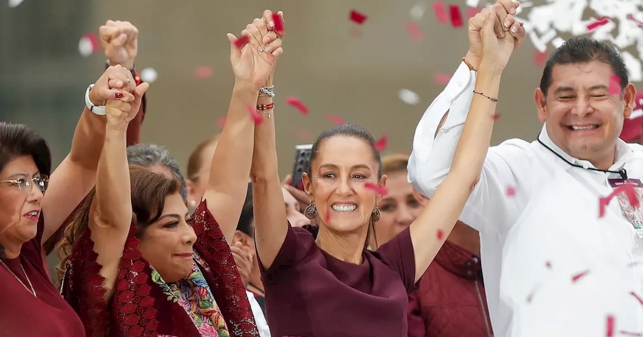 Gustavo Petro felició a Claudia Sheinbaum tras ser elegida como la primera mujer presidenta de México