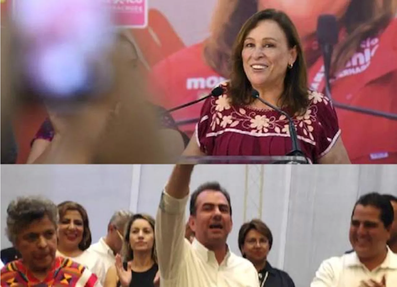 Rocío Nahle y José Yunes se declaran ganadores en Veracruz