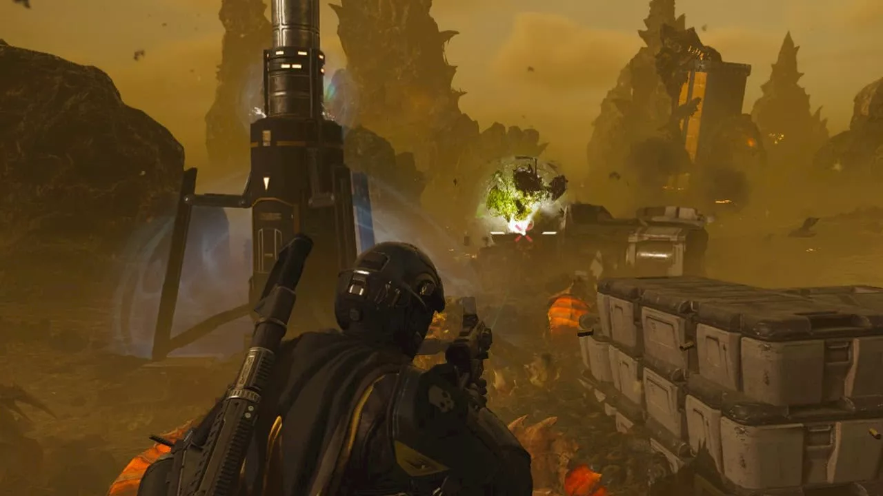 Helldivers 2 players want the Dark Fluid Jetpack added to the game