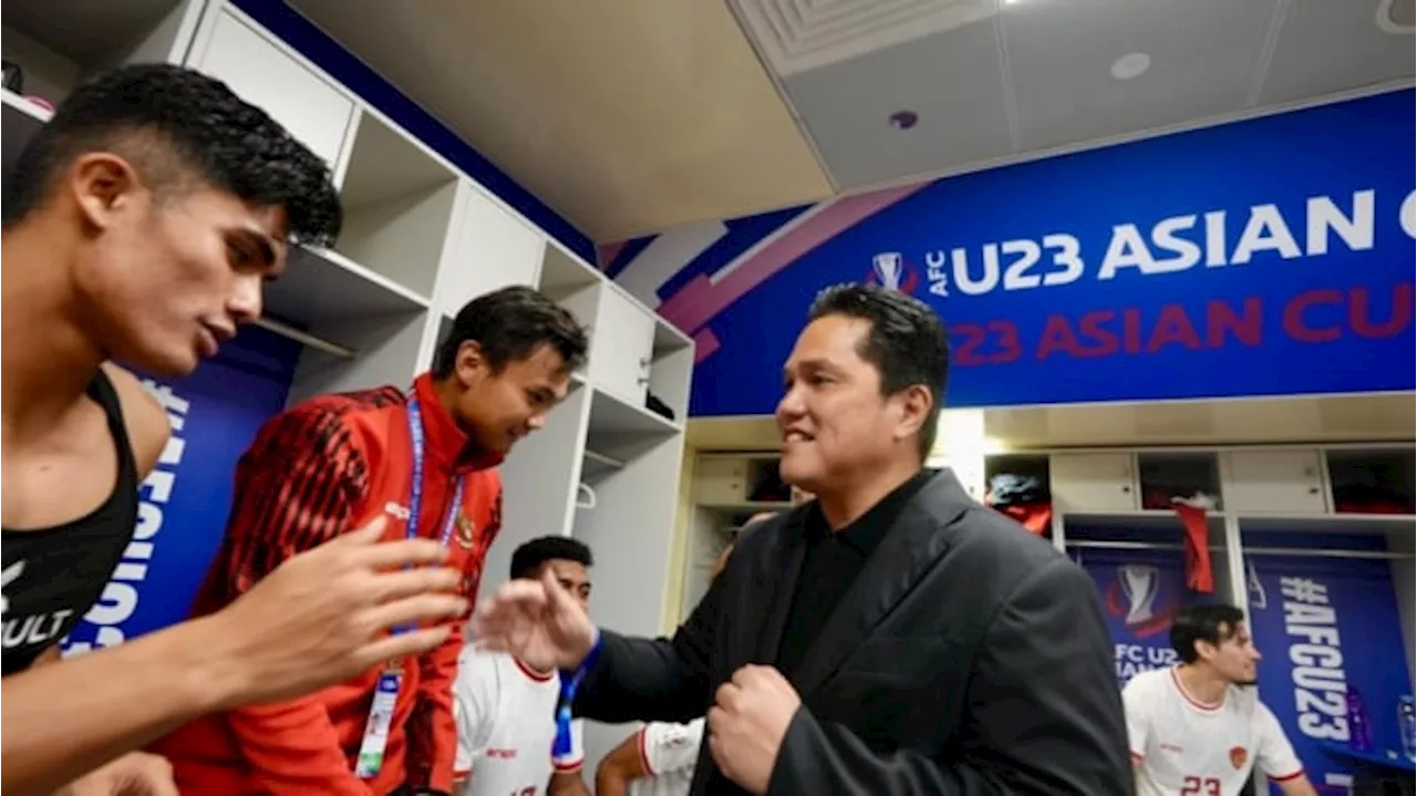 Tak Hadir dalam Proses Naturalisasi Pemain, Erick Thohir Dikasih Pantun