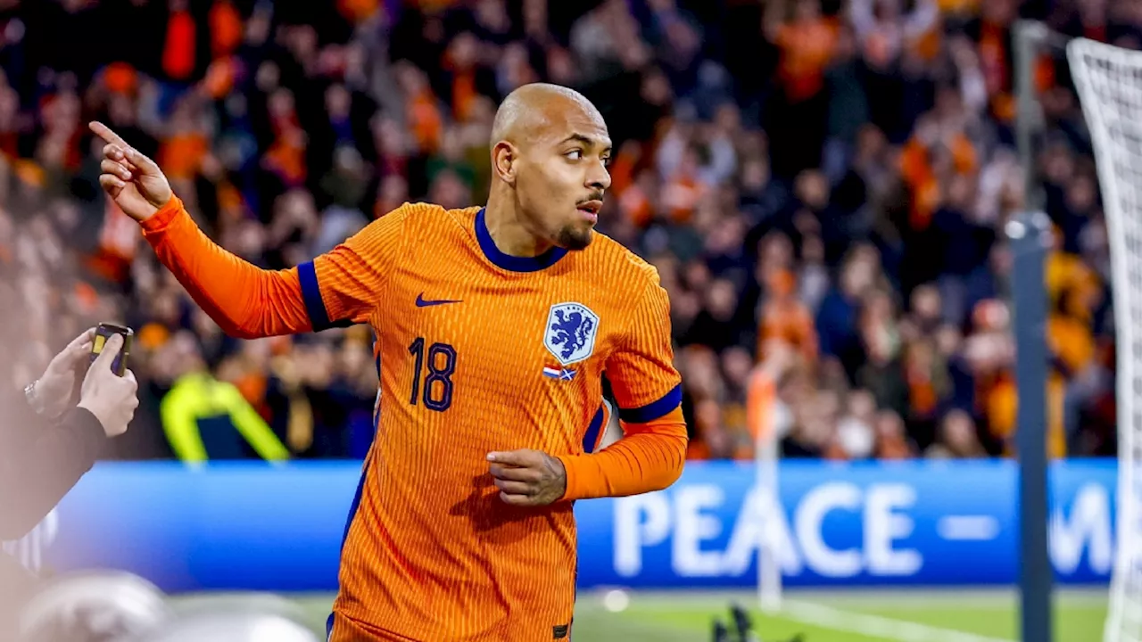 Donyell Malen meldt zich bij Oranje in Zeist; twee internationals ontbreken nog