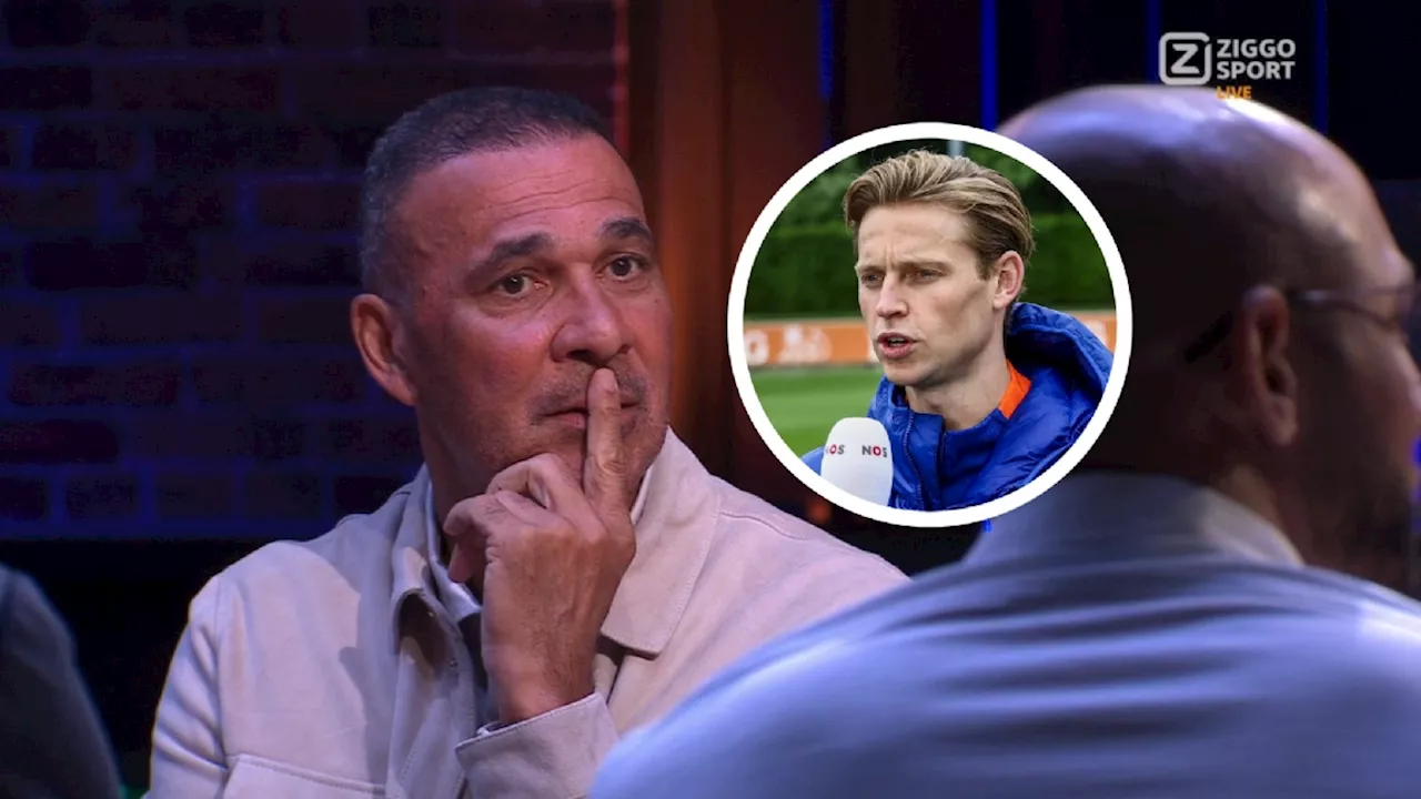 Ruud Gullit lijkt de woorden van Frenkie de Jong volledig verkeerd te taxeren