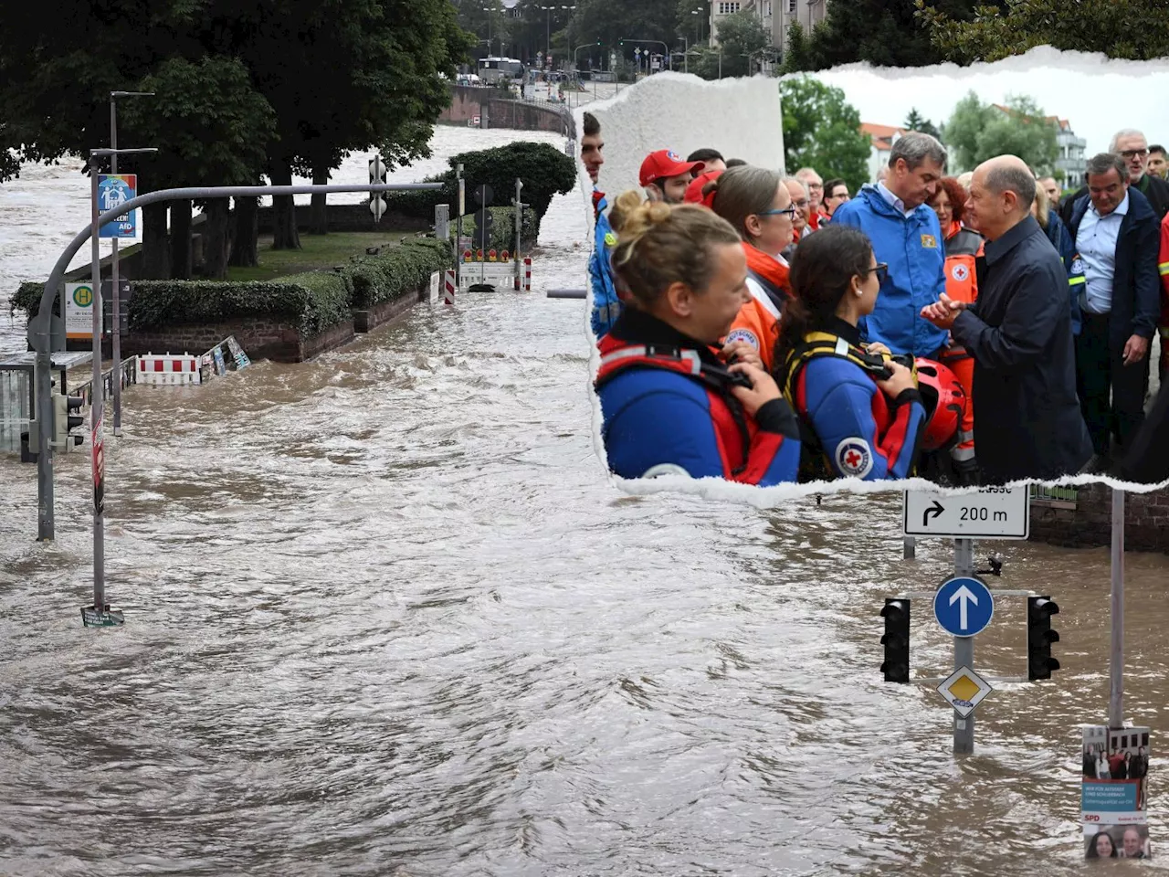 Bereits vier Tote bei Hochwasser in Süddeutschland