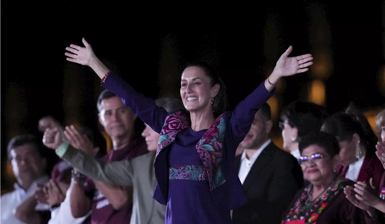 Claudia Sheinbaum elected as Mexico's first woman president in country's 200-year history