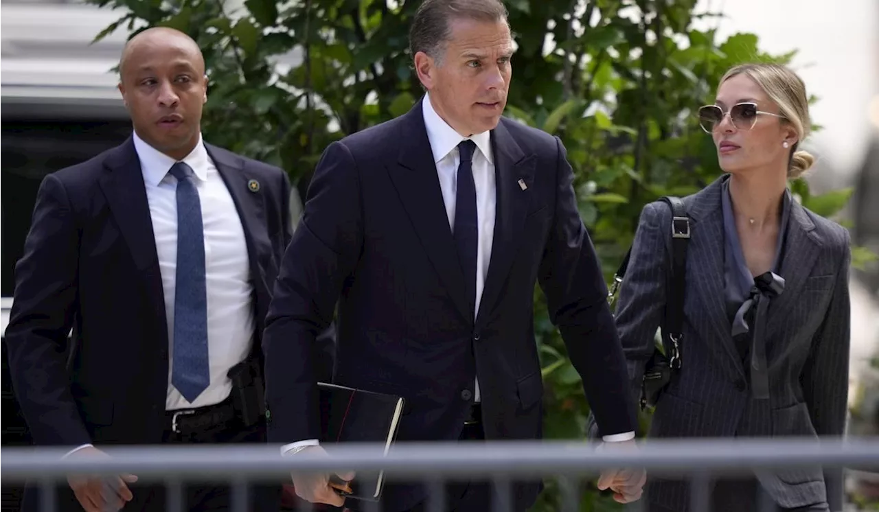 Hunter and Jill Biden arrive for jury selection in his federal gun case