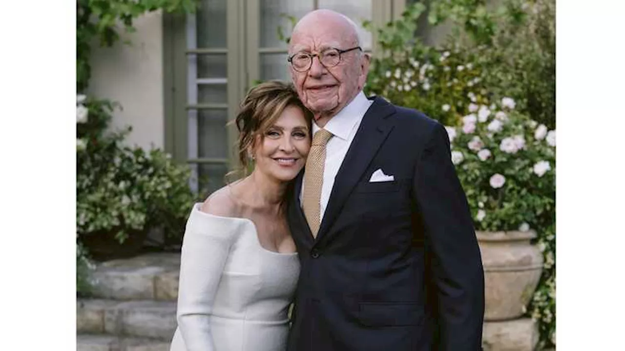 Rupert Murdoch ties the knot for the 5th time in ceremony at his California vineyard