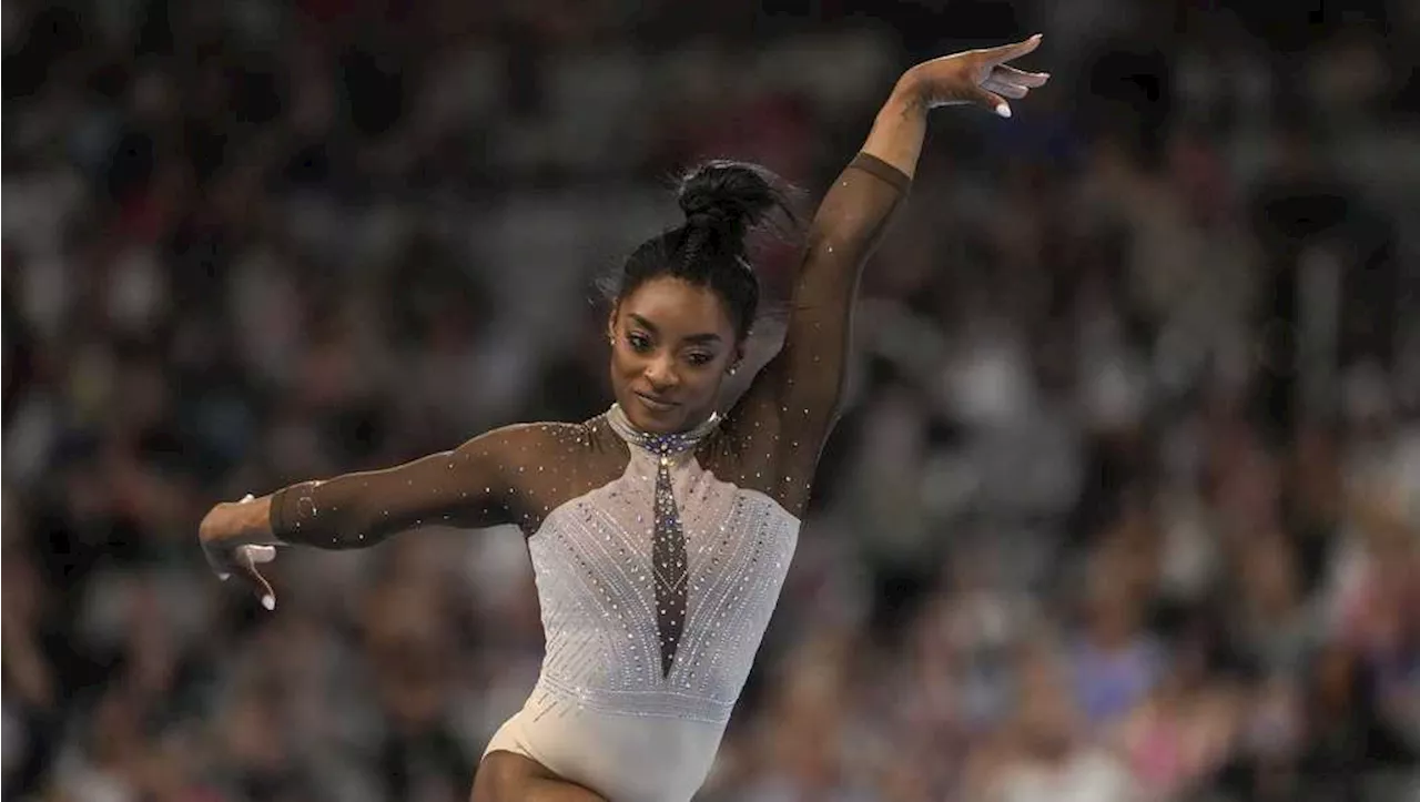 Simone Biles continues Olympic prep by cruising to her 9th U.S. Championships title