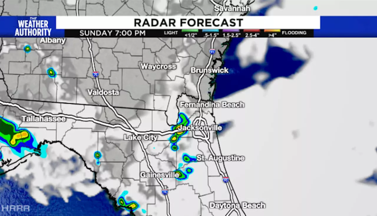 Cloudy Sunday ends with low chance for rain