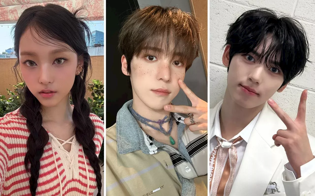 Haerin NewJeans Beri Gestur Manis ke Yunho ATEEZ dan Han Yujin ZB1 Saat Debut Jadi MC