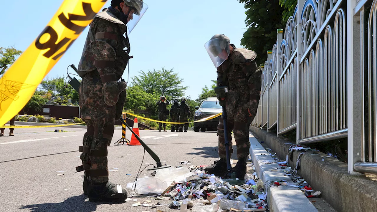 South Korea will suspend 2018 peace deal with North Korea over trash balloon launches