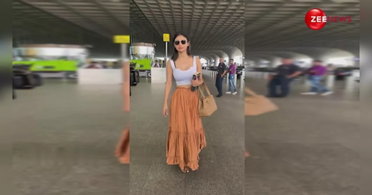 UFFF! Mouni Roy के एयरपोर्ट लुक से नजरें नहीं हटा पाएंगे आप, इलिगेंट ड्रेस में काट दिया बवाल