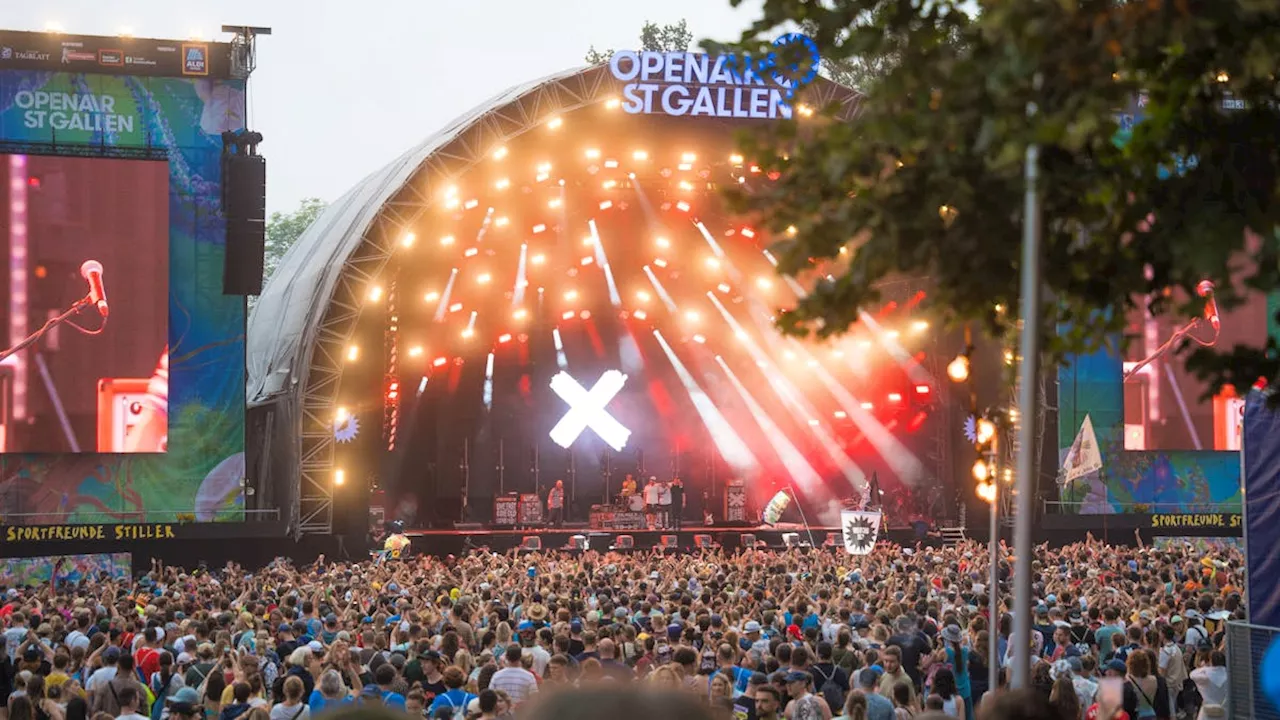 Openair St. Gallen: Wetter machte Sorgen