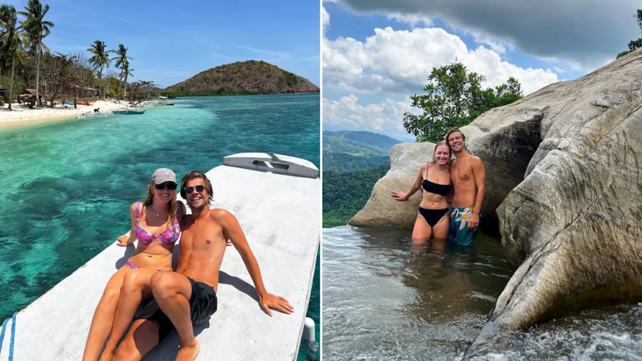 Aussie couple who quit the 9-to-5 life to go travelling around the world: ‘Every day is different’