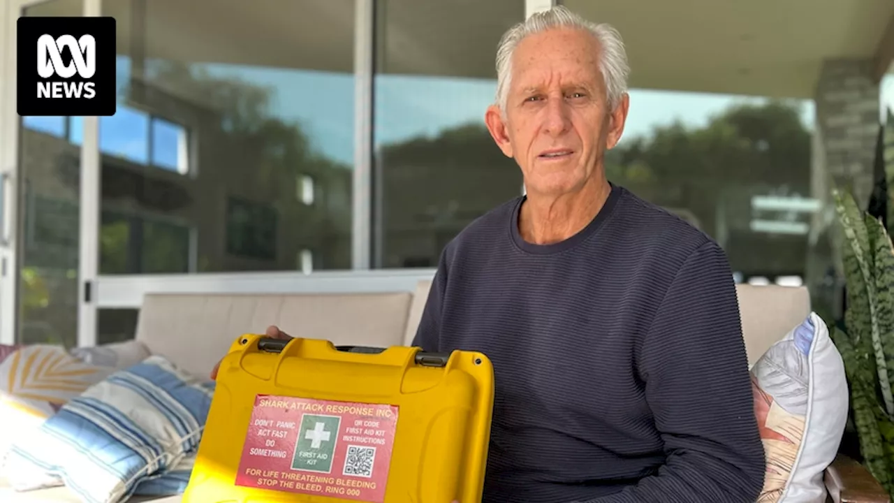 Shark attack first aid kit installed at Margaret River surf beach amid push to broaden use across WA