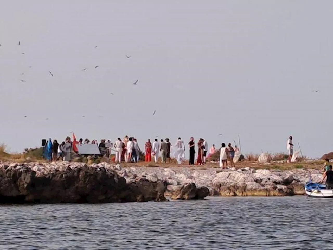 Festa non autorizzata nella riserva di Isola delle Femmine, denunciati