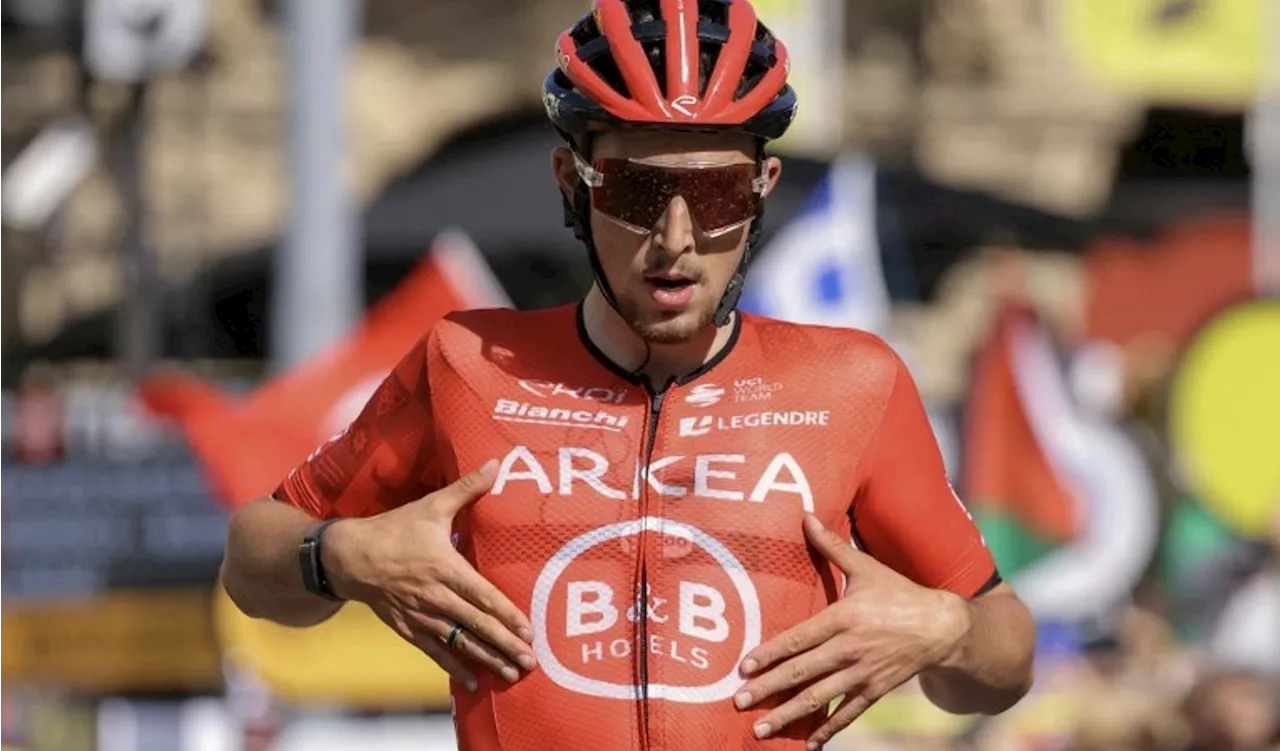 Tour de Francia: Kevin Vauquelin sorprendió y ganó la etapa en soledad