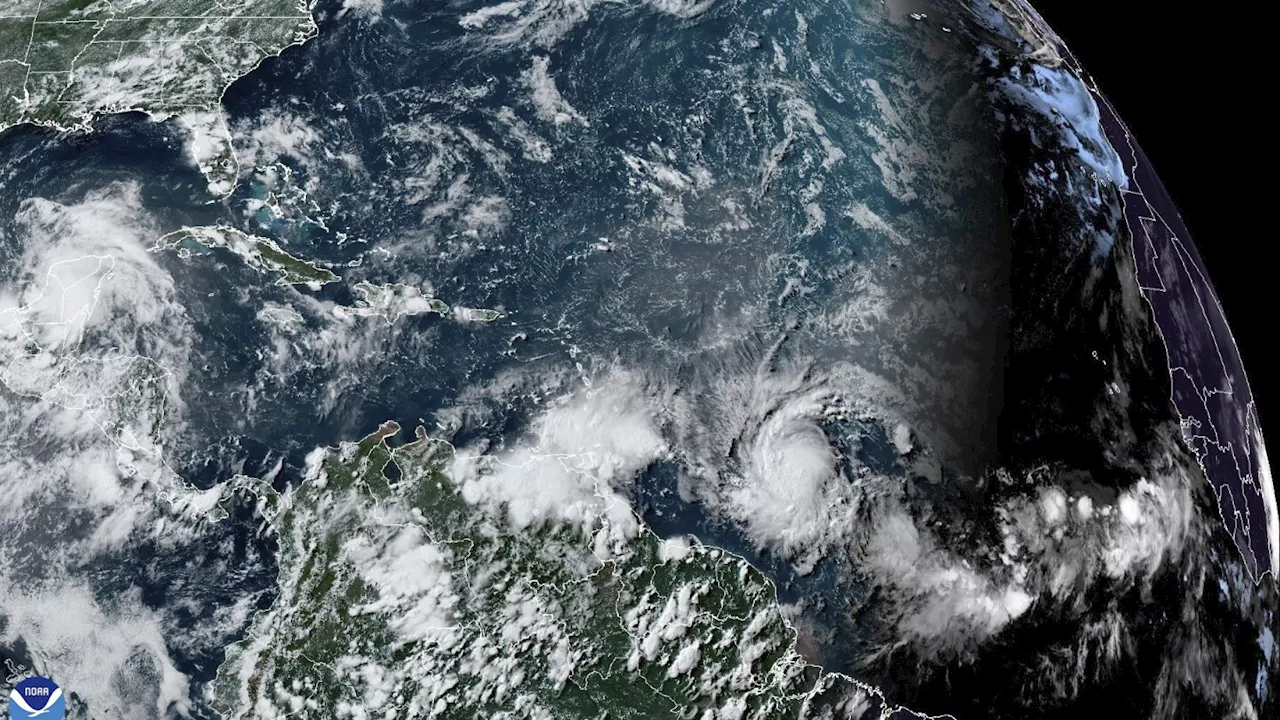 Hurricane Beryl forecast to become a Category 4 storm as it near southeast Caribbean