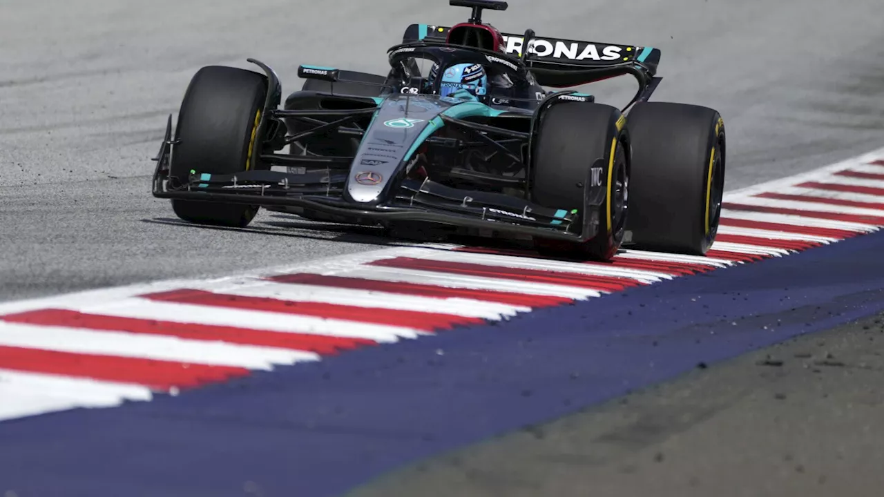 Mercedes driver Russell wins Formula 1's Austrian GP after Verstappen, Norris clash at front