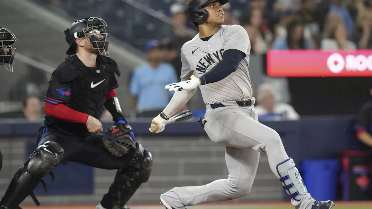 Yankees OF Juan Soto out of lineup for second straight day because of bruised right hand