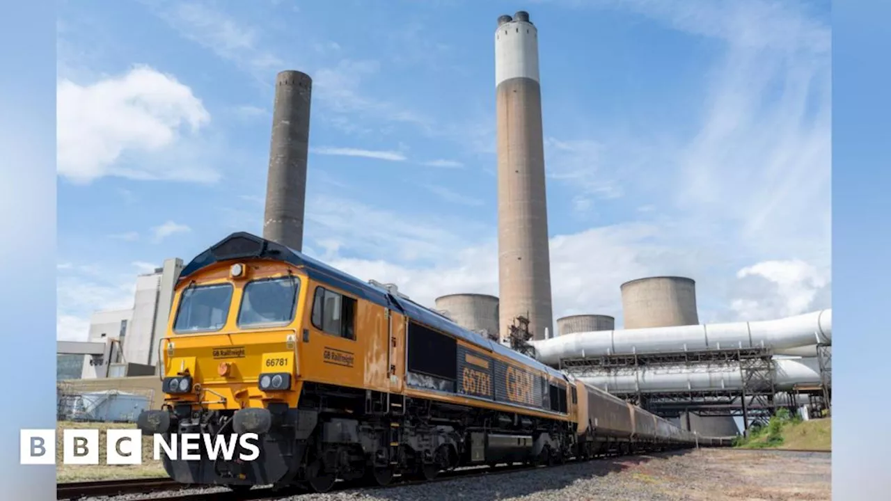 Nottinghamshire power station's final coal delivery arrives