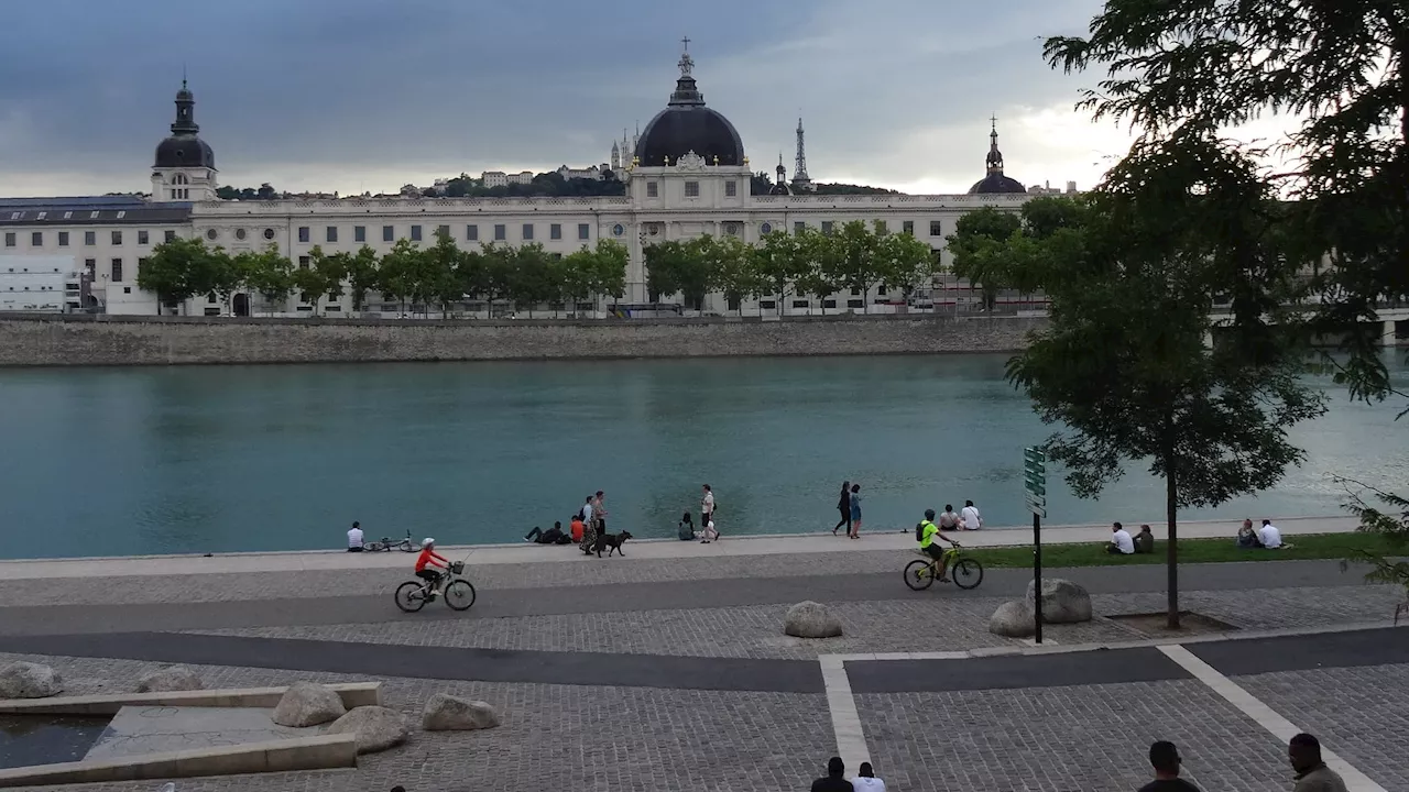 Lyon: l'expérimentation de la baignade dans le Rhône annulée ce dimanche après les orages