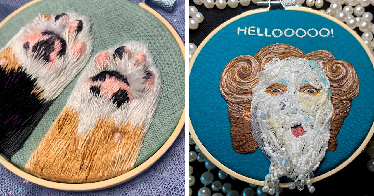 70 Masterpieces Of Embroidery That May Inspire Your Next Hobby