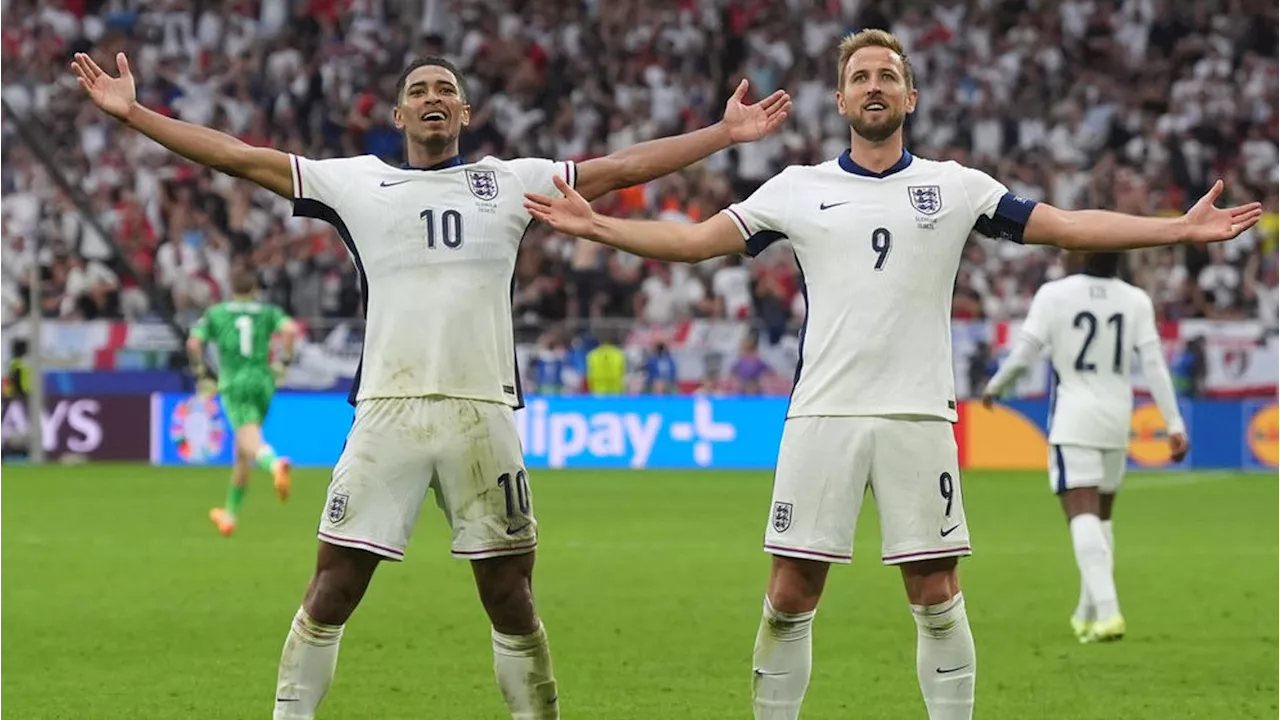 fussball-euro-2024-achtelfinale-england-slowakei-krimi-harry-kane-koepft-england ins viertelfinale