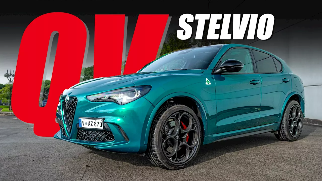 Review: 2024 Alfa Romeo Stelvio Quadrifoglio Feels More Sports Car Than SUV