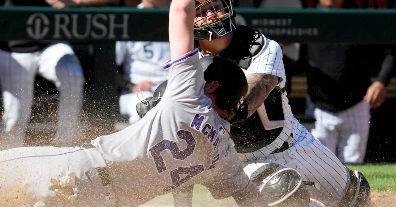 Rockies Michael Toglia sacrifices fly in 14th inning to beat White Sox 5-4