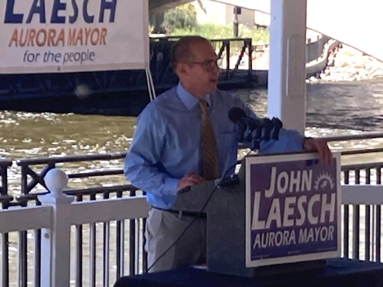 Ald. John Laesch announces run for mayor of Aurora