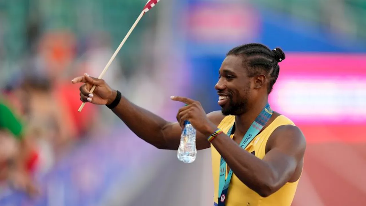 Noah Lyles wins 200m at US Olympic trials in record time