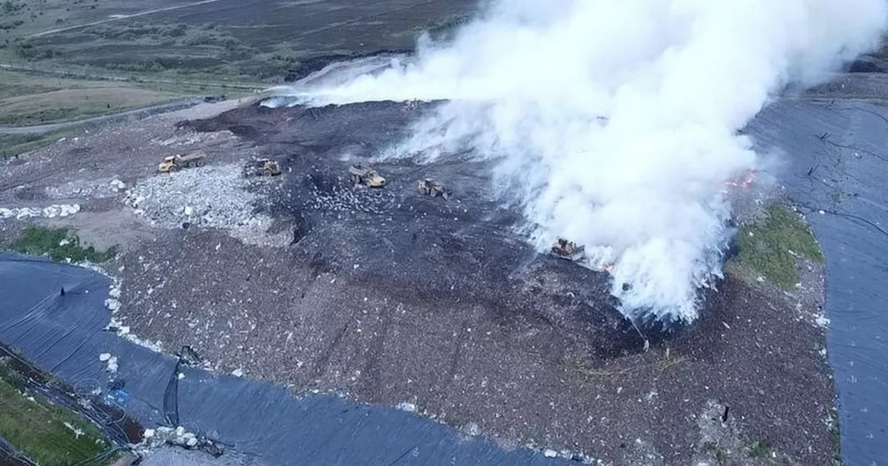 Edinburgh locals told 'close windows' as smoke billows from blaze at waste plant