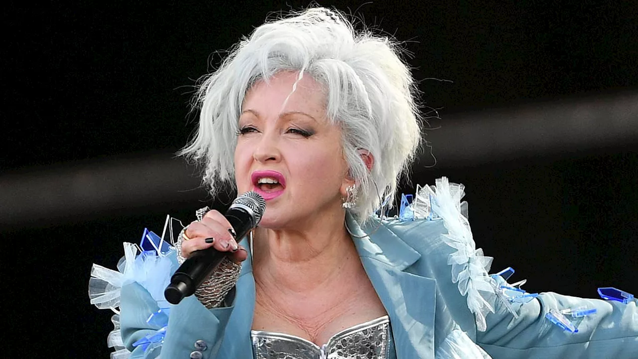 Glastonbury fans say Cyndi Lauper, 71, 'was really let down' as singer suffers 'awful' sound...